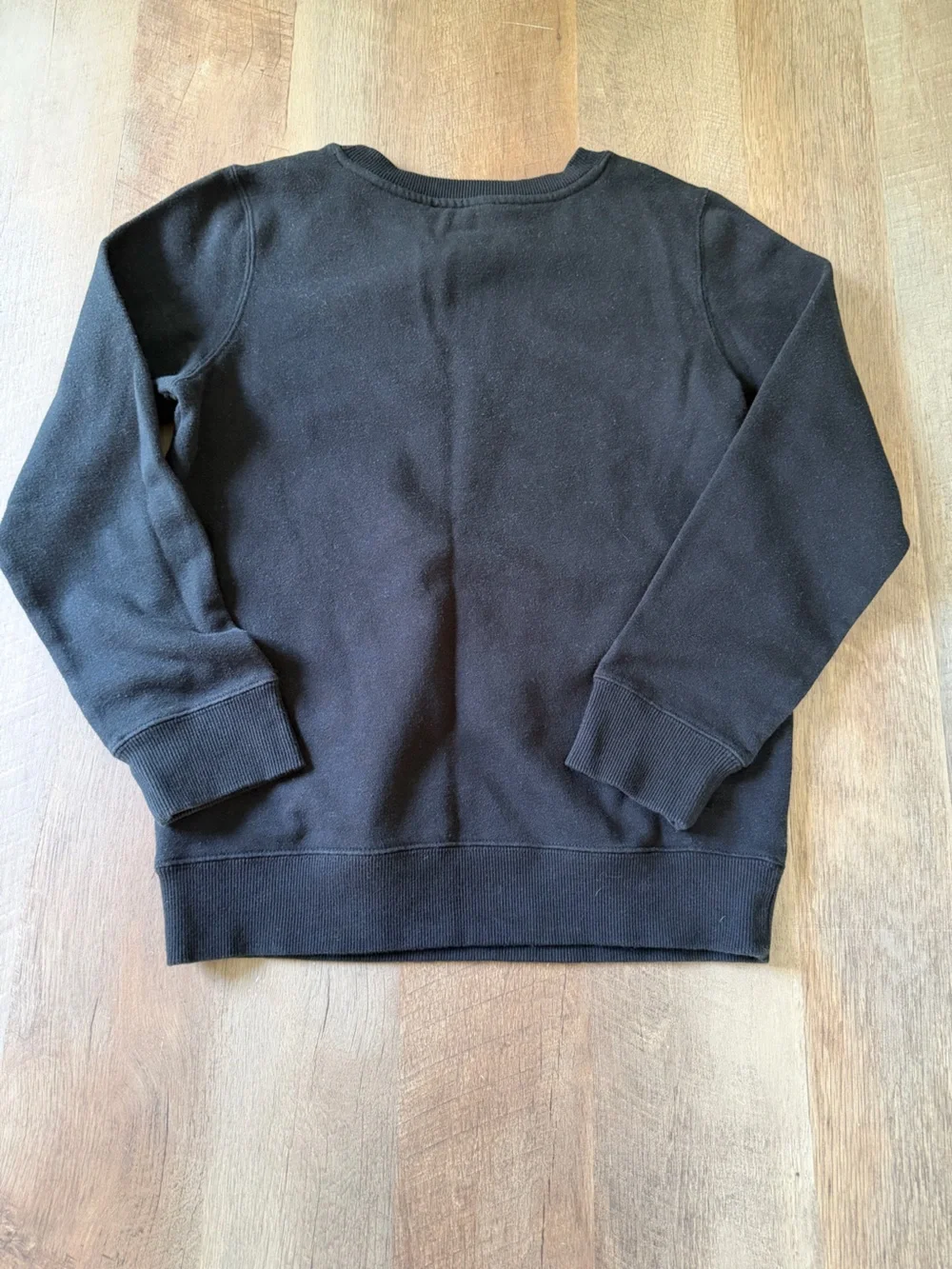 True Religion Brand Jeans Black Crewneck Sweatshirt | Kids XL
